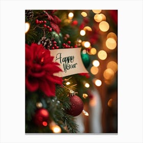 Happy New Year 143 Canvas Print