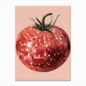 Tomato Disco Canvas Print