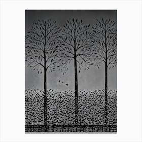 Garden Forest Canvas Print