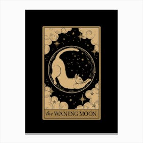 The Waning Moon 1 Canvas Print