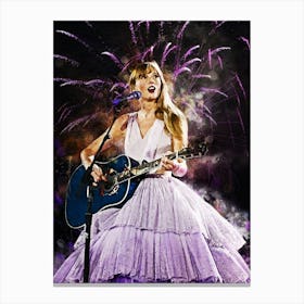 Taylor Swift 54 Canvas Print