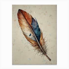 Feather Feather Feather Canvas Print