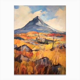 Mount Monadnock Usa 4 Mountain Painting Canvas Print