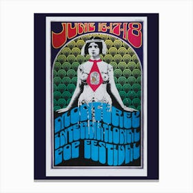 Monterey International Pop Festival Canvas Print