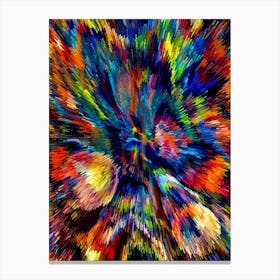 Acrylic Extruded Painting 323 Canvas Print