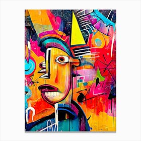 Graffiti Art, Street Art, Street Painting Canvas Print