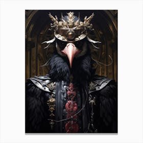 Crow King 2 Canvas Print