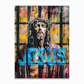 Divine Savior | Jesus Poster Canvas Print