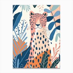 Leopard In The Jungle 39 Canvas Print