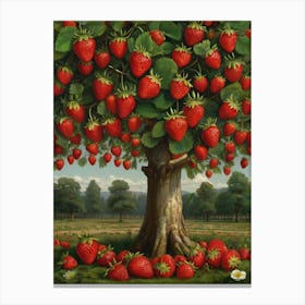 Strawberry Tree Canvas Print