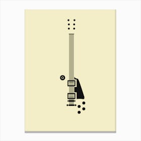 Guitar Art - LP Style Canvas Print