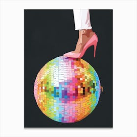 Lights Of The Disco 1 Canvas Print