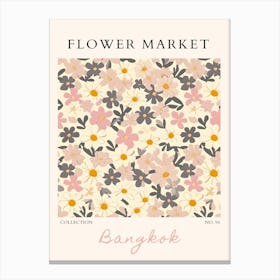 Flower Market 73 Canvas Print