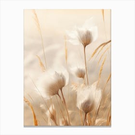 Boho Dried Flowers Morning Glory 7 Canvas Print