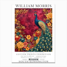 William Morris Exhibitions Birds Series 51 Canvas Print