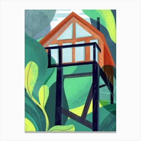 Tree House Canvas Print