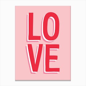 Love Canvas Print