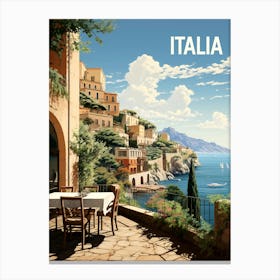 Amalfi Italia Canvas Print