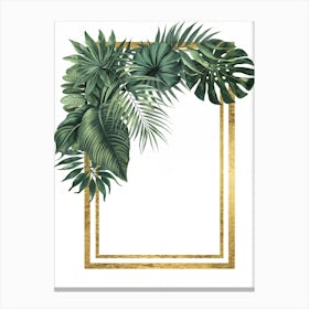 Gold Leaf Frame Toile