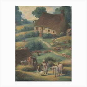 Country Scene 4 Canvas Print