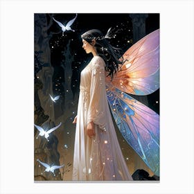 Fairy With Wings Canvas Print