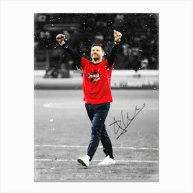 Xabi Alonso Canvas Print