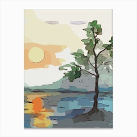 Landscape Painting 9 Canvas Print