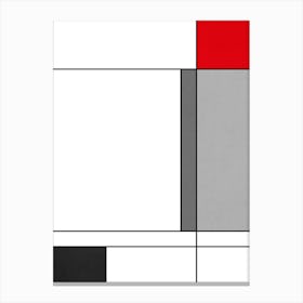 Mondrian 68 B Canvas Print