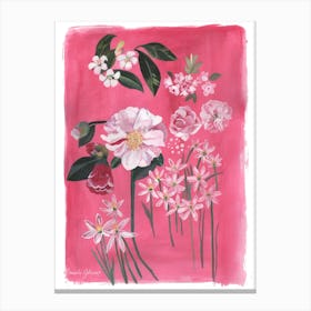 Flower Study Canvas Print