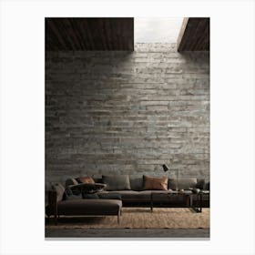 Modern Living Room 8 Canvas Print