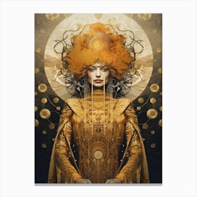 Woman In Gold 2 Canvas Print