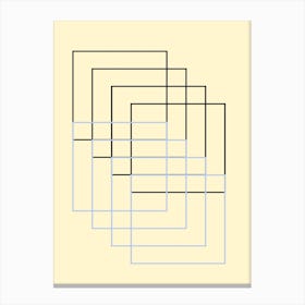 Minimalist Geometric Shapes Canvas Print