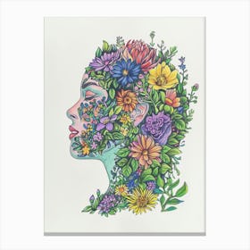 Flower Head 7 Canvas Print