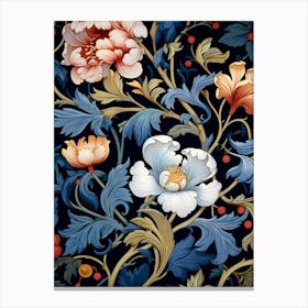 Floral Wallpaper 350 Canvas Print