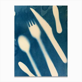 Forks And Knives Canvas Print
