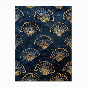 Asian Fans Canvas Print