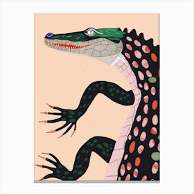 Crocodile Canvas Print