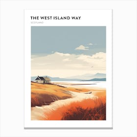 The West Island Way Scotland 1 Hiking Trail Landscape Poster Canvas Print