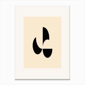 J Logo Canvas Print