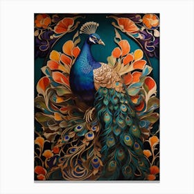 Peacock 3 Canvas Print