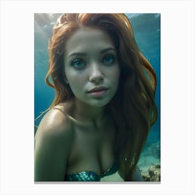 Mermaid -Reimagined 13 Canvas Print