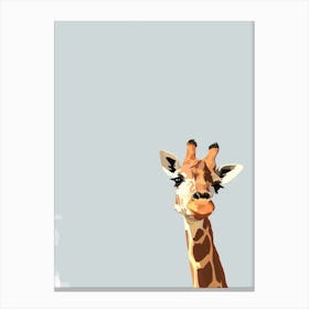 Giraffe Canvas Art 3 Canvas Print