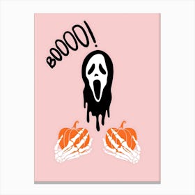 Boo Scream Canvas Print