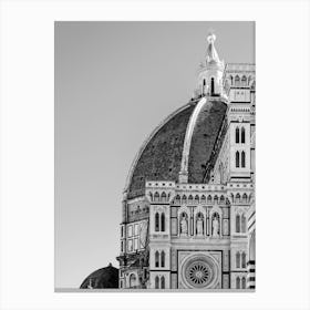 Florence In Black And White 4 Canvas Print