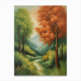 Autumn In The Mountains 10 Canvas Print