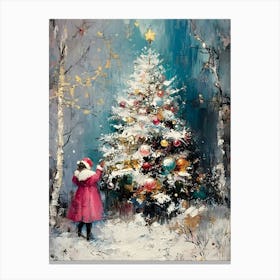 Christmas Tree 47 Canvas Print