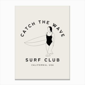 Catch The Wave | Surf Club Coastal Tropical Beachy 5 Leinwandbilder