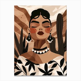 African Woman 2 Canvas Print