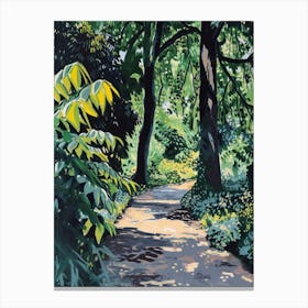 Golders Hill Park London Parks Garden 2 Painting Canvas Print