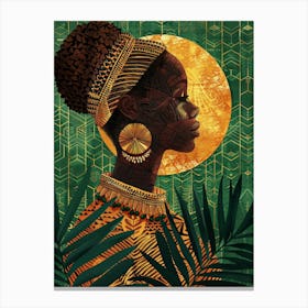 African Woman 97 Canvas Print